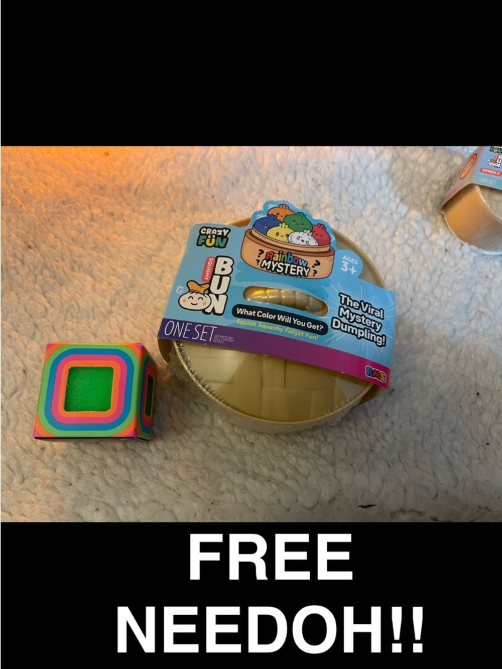 Crazy Fun Mystery Dumpling Will you get the rare glitter one? Free Needoh!